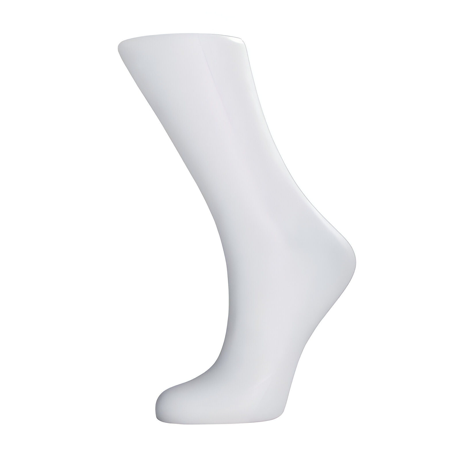 181003.0082 MANECHIN DISPLAY - PICIOR 5X16.5X30 CM POLIPROPILENA FEMEIE ALB - imagine 1