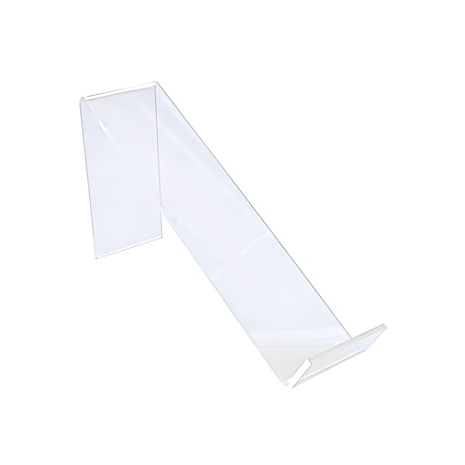 181004.0043 STAND PLEXIGLAS "CARTE" 5X20 CM, PENTRU EXPUNERE PRODUSE IN VITRINE - imagine 1