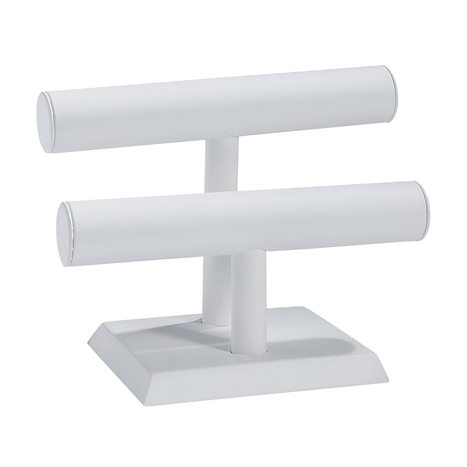 181004.0127 SUPORT PT.PREZENTARE BRATARI DUBLU 19X24X25 CM NEGRU - imagine 1