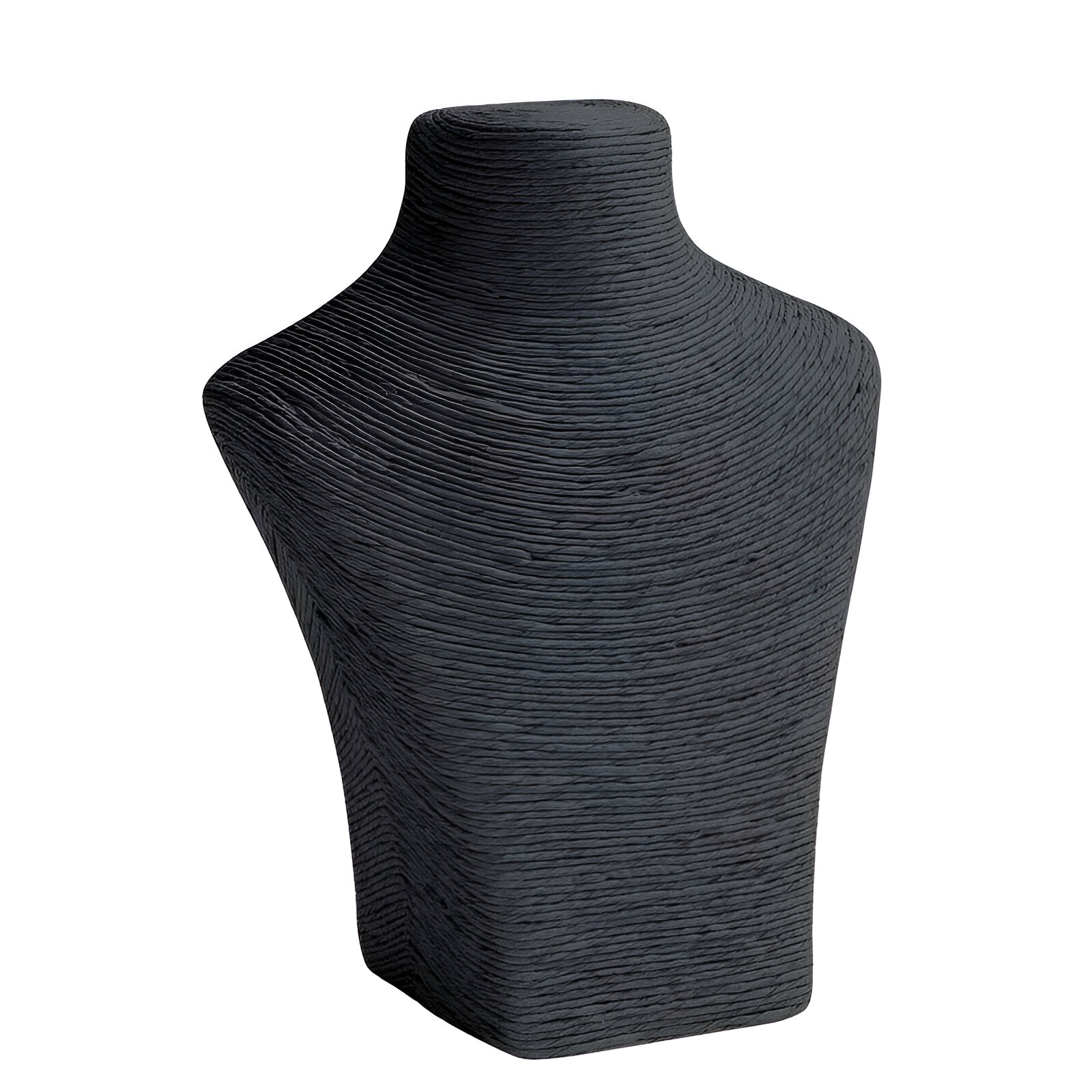 181004.0135 BUST MINI PENTRU BIJUTERII 11X24X30 CM NEGRU - imagine 1