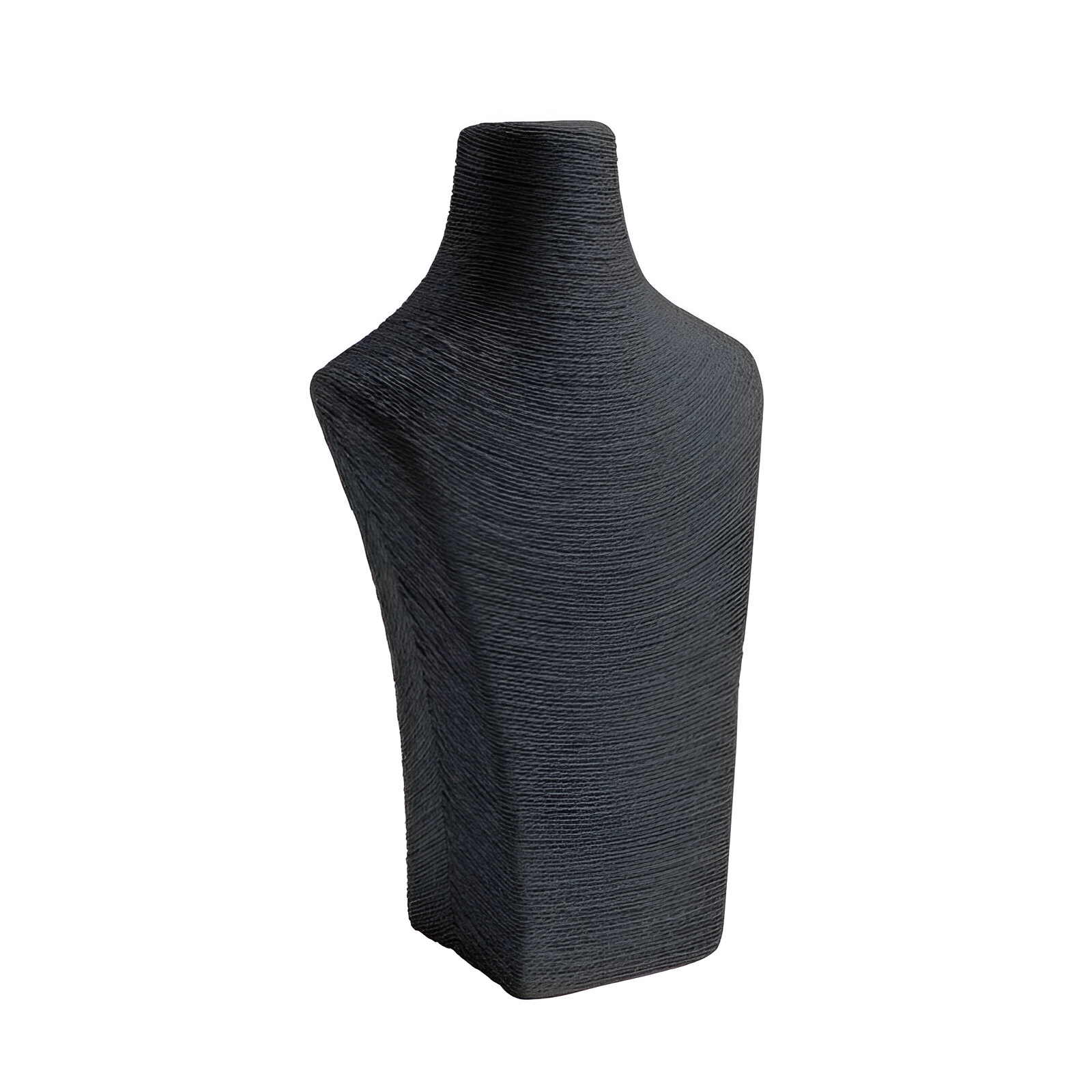 181004.0137 BUST MINI PENTRU BIJUTERII 14X22X36 CM NEGRU - imagine 1