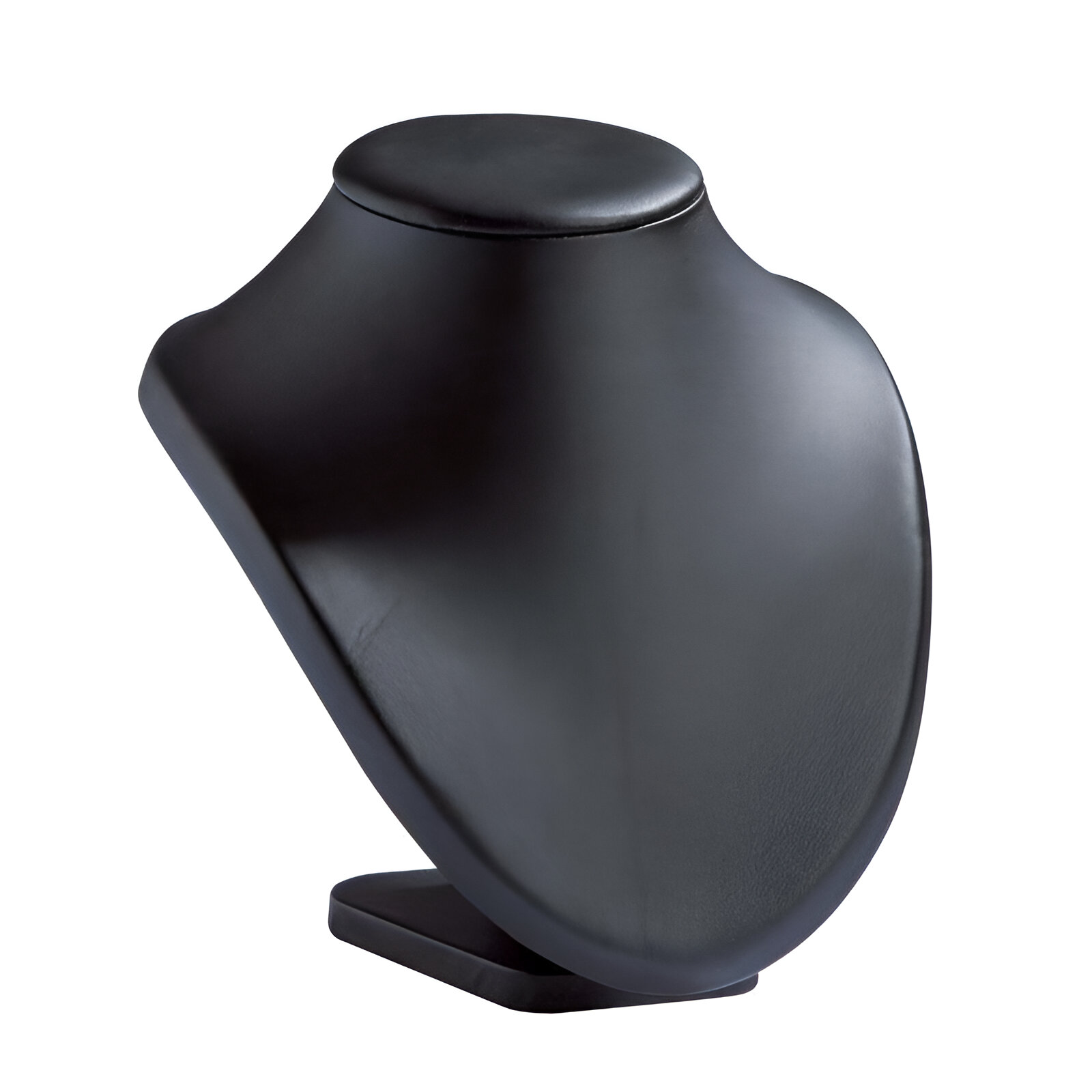 181004.0142 BUST SUPORT PT.PREZENTARE COLIERE 17X18X20 CM NEGRU - imagine 1