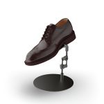 SUPORT METALIC PENTRU EXPUNERE PANTOFI, REGLABIL 10-18 CM - imagine 3