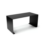 DISPLAY METALIC DUAL PENTRU EXPUNERE IN VITRINE 16 X 34 X 16 CM NEGRU MAT