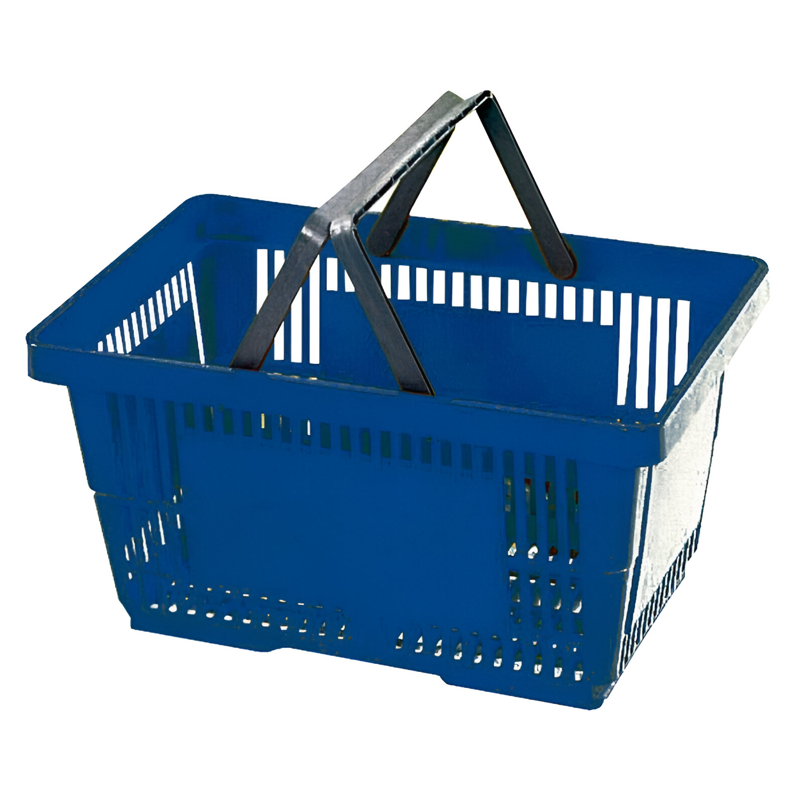 183420.0004-1 COS CUMPARATURI CU MANER 28 LITRI ALBASTRU - imagine 1