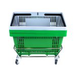 COS CUMPARATURI CU MANER 28 LITRI GRI - imagine 3