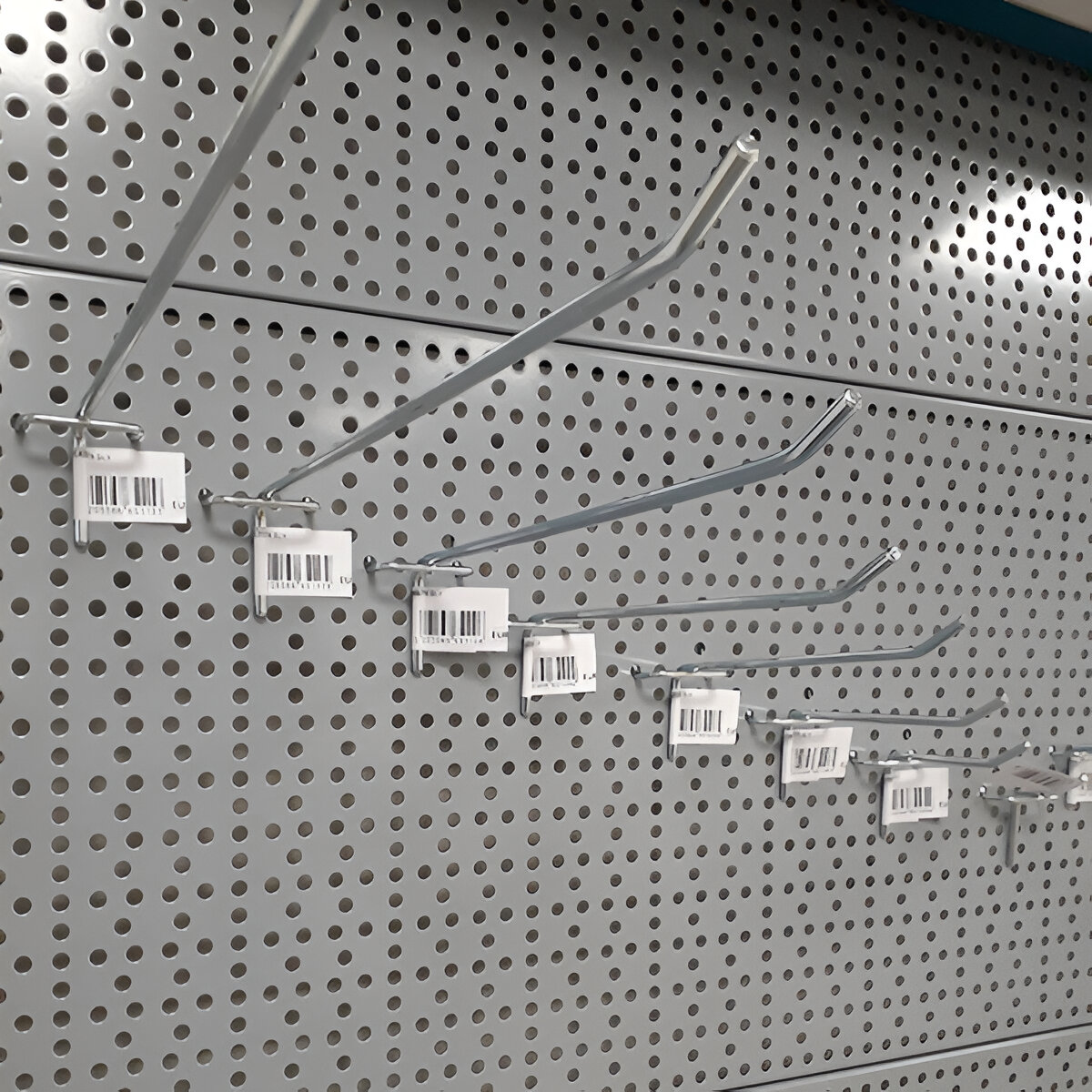 187007.0008 CARLIG SIMPLU F5 MM PENTRU PANOU SPATE PERFORAT - imagine 1