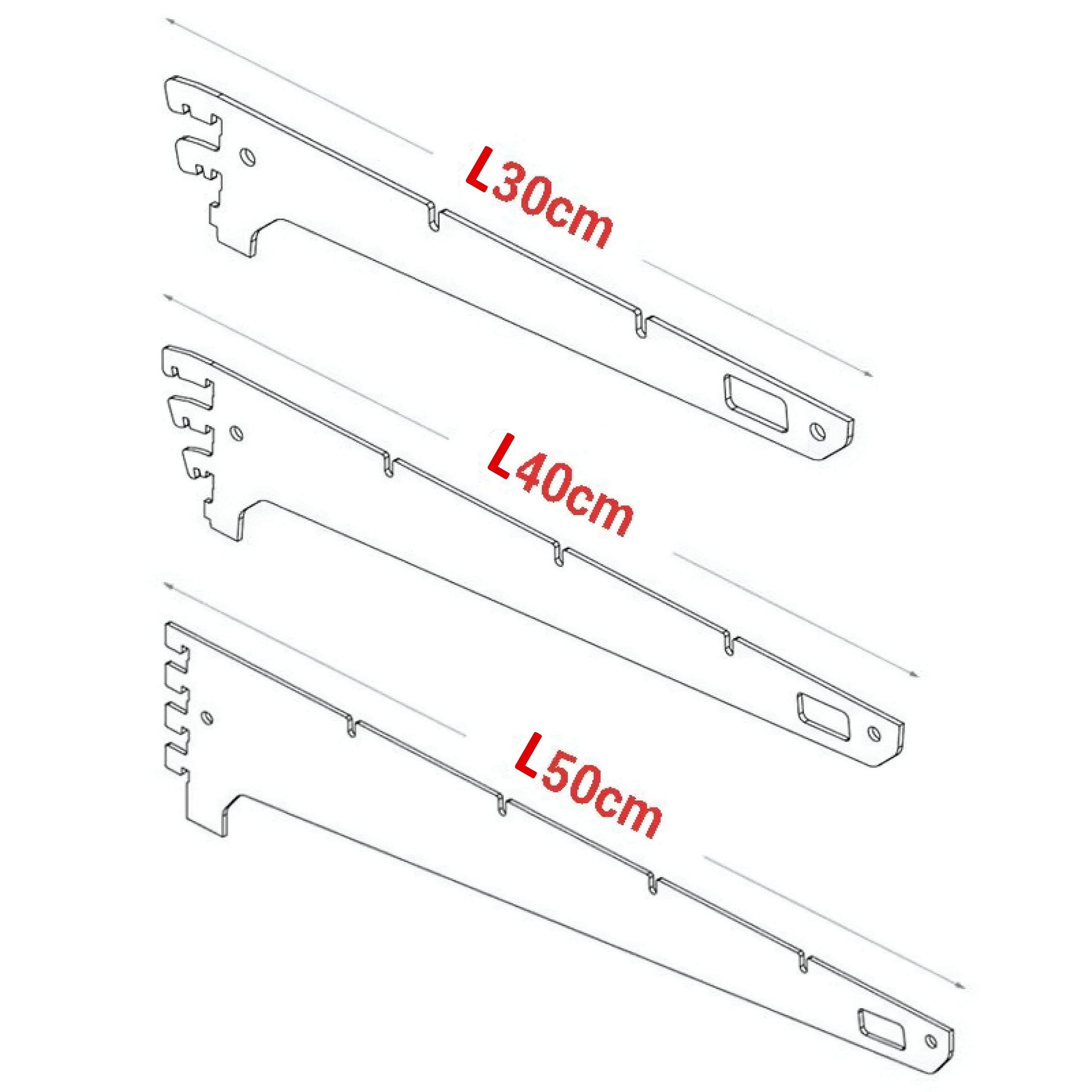 189004.0031 SUPORT CU MONTARE IN COLOANA, PT. SUSTINERE POLITA RAFT METALIC STANDARD MAGAZIN - imagine 1