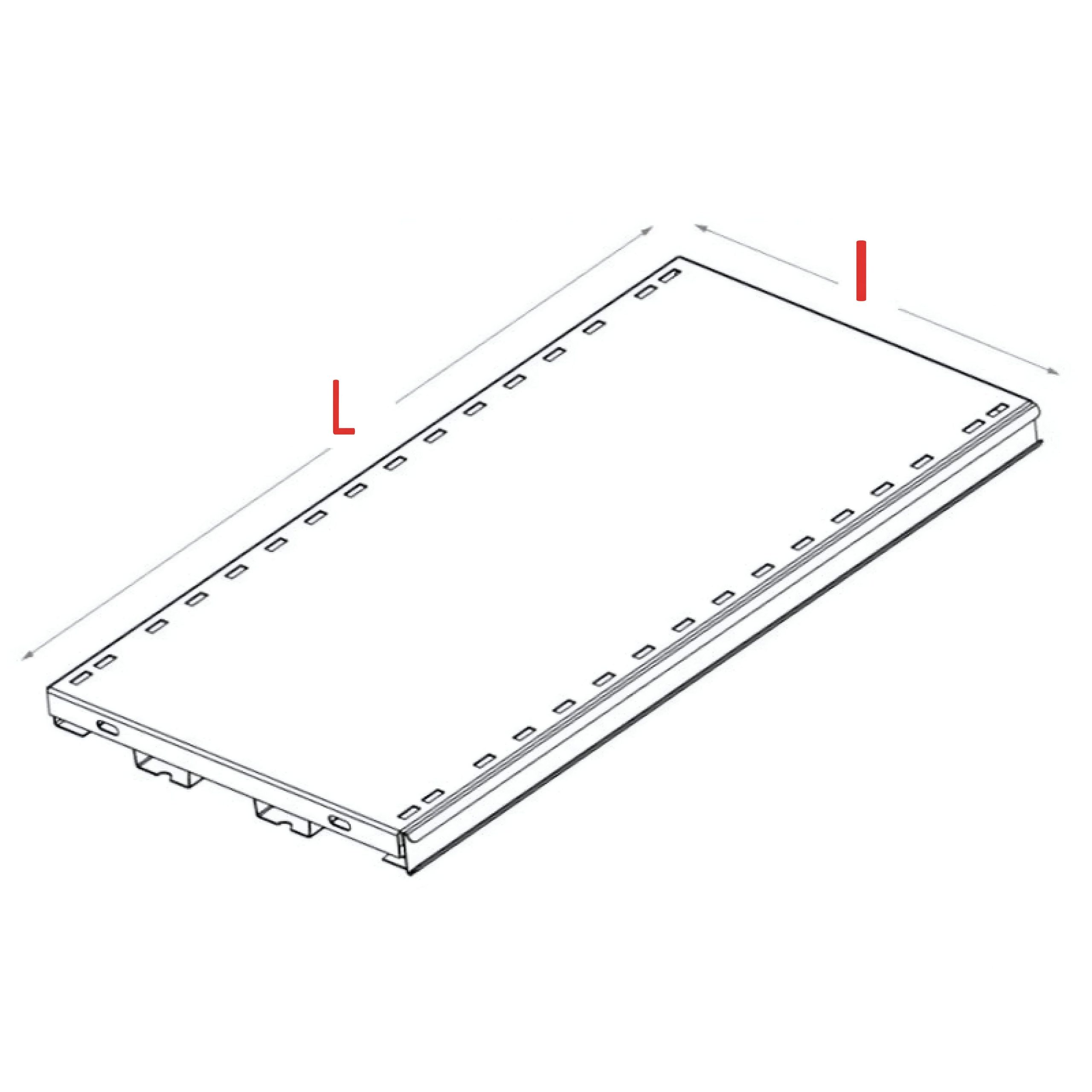 189005.0092-1 POLITA PENTRU RAFT STANDARD MAGAZIN - imagine 1