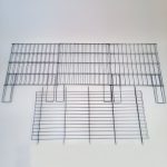 COS DE SARMA PLIABIL / BOXPALET METALIC CU PICIOARE 60X120X75 CM GALVANIZAT - imagine 3