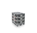 CADRU DE STIVUIRE PT. PALETI PLASTIC, PLIABIL 121X81X30 CM GRI - imagine 7