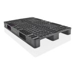 PALET PLASTIC SL1 HDPE 1200X800X120 MM MARGINE 7 MM BASALT GRI