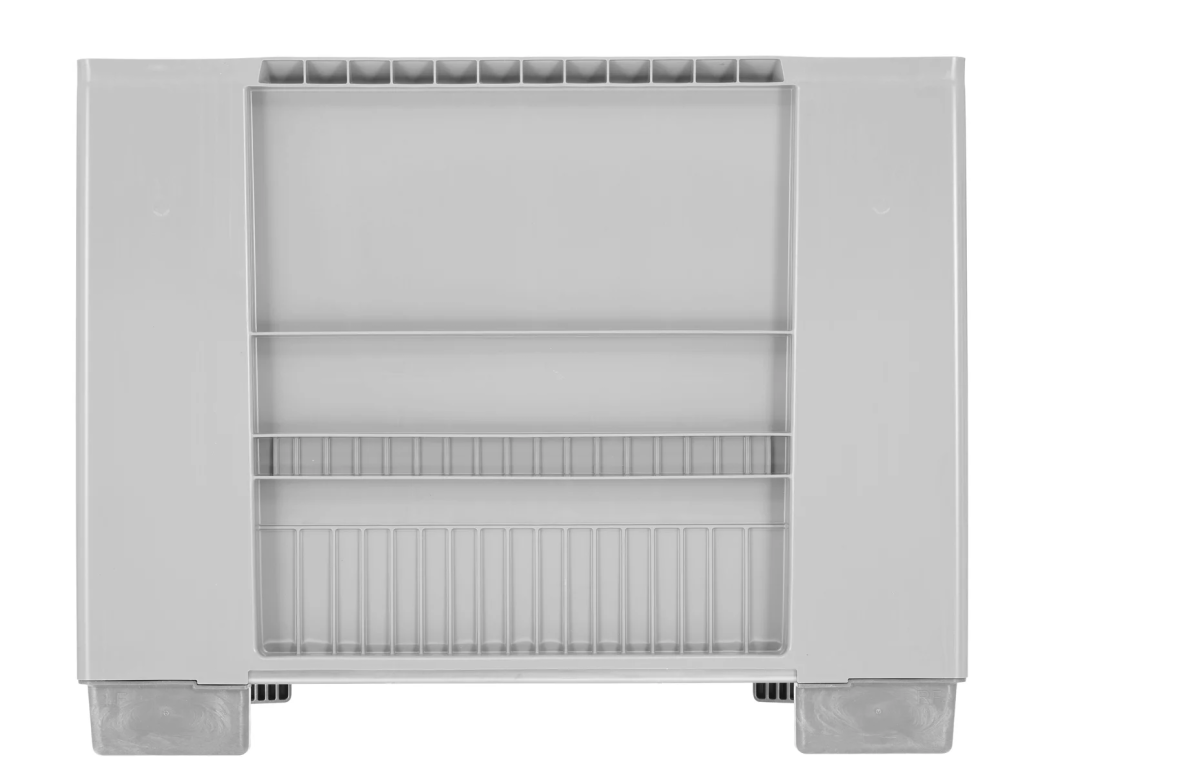BOXPALET KUBO 1240X835X973 MM GRI - imagine 3
