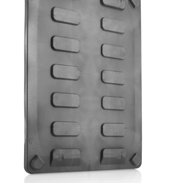 CAPAC BOX PALET PLASTIC CB1 1200X800X8 MM HDPE GRI