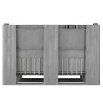 BOX PALET PLASTIC CB1 PE 1200X800X740 MM GRI DESCHIS - imagine 5