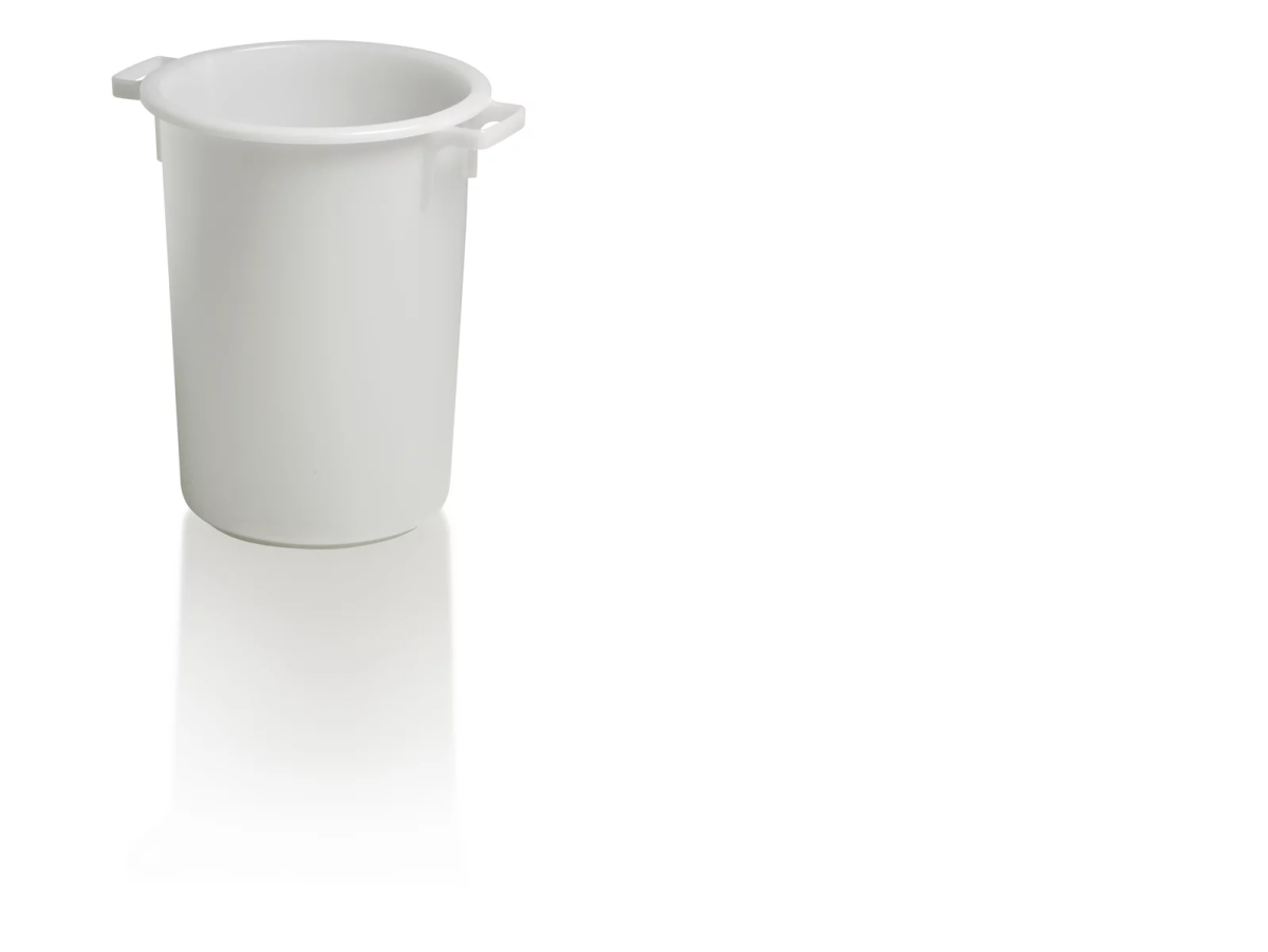 CONTAINER ROTUND PLASTIC 110 L F515X733 MM ALB - imagine 1