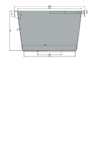 BUTOI PLASTIC STIVUIBIL 65L F590X330 MM ALB - imagine 2