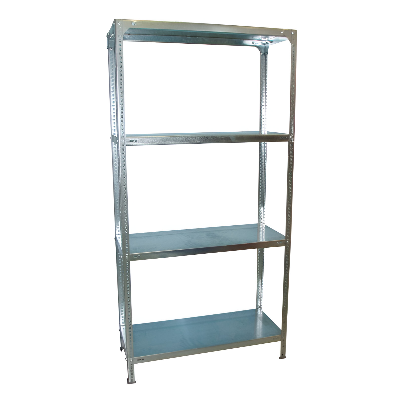 585516.0001 RAFT METAL "MAXI 40" CU 4 POLITE 183X92X38 CM GALVANIZAT 100 KG / POLITA - imagine 1