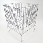 COS PT. PROMOMOTII MARFA PLIABIL, DIN SARMA 40X40 H70 CM CROMAT