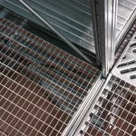 GRATAR METALIC DE PARDOSEALA 785X1485 MM H55 MM OCHI 32X20 - PLATBANDA 20X2 - imagine 7