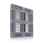 PALET PLASTIC INDUSTIRAL CR3-5 HDPE 1200X1000X160MM NEGRU