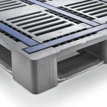 PALET PLASTIC INDUSTIRAL CR3-5 HDPE 1200X1000X160MM NEGRU - imagine 3