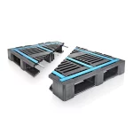 PALET PLASTIC INDUSTIRAL CR3-5 HDPE 1200X1000X160MM NEGRU - imagine 7