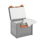 CUTIE PT.DEPOZITARE ACUMULATORI LI-ION 40X30X34 CM - imagine 5