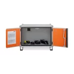 DULAP METALIC ANTIFOC DEPOZITARE BATERII 80X66X62CM + PICIOARE - imagine 9