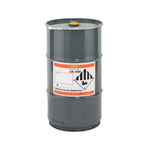 BUTOI METALIC STOCARE BATERII 60 LT