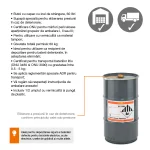 BUTOI METALIC STOCARE BATERII 60 LT - imagine 2