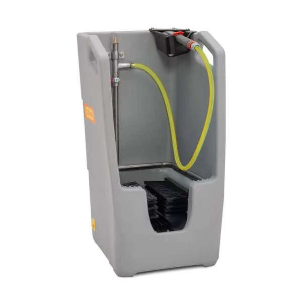 INSTALATIE DE CURATAT CIZME CU PERII SI TAVA COLECTOARE PT.APA MURDARA