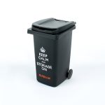 MINI PUBELA NEAGRA INSCRIPTIONATA - imagine 2