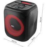 BOXA PORTABILA JVC XSEP314B, BLUETOOTH, 60W, NEGRU - imagine 4