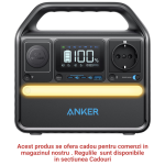 STATIE INCARCARE ANKER POWERHOUSE 522 A1721311, 299WH, 300W, PRIZA AUTO, NEGRU