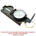 BUSOLA METALICA IDEALLSTORE, WORLD SEEKER, 17 CM, LUPA INCLUSA, VERDE