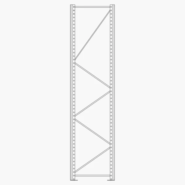 CADRU LATERAL 2500 X 600 MM PT.RAFTURI DEPOZITARE USOARA