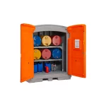 DULAP PE HAZMAT DEPOZITARE MATERIALE PERICULOASE 220LT/600KG 127X94X153