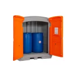DULAP PE HAZMAT DEPOZITARE MATERIALE PERICULOASE 220LT/600KG 127X94X153 - imagine 6