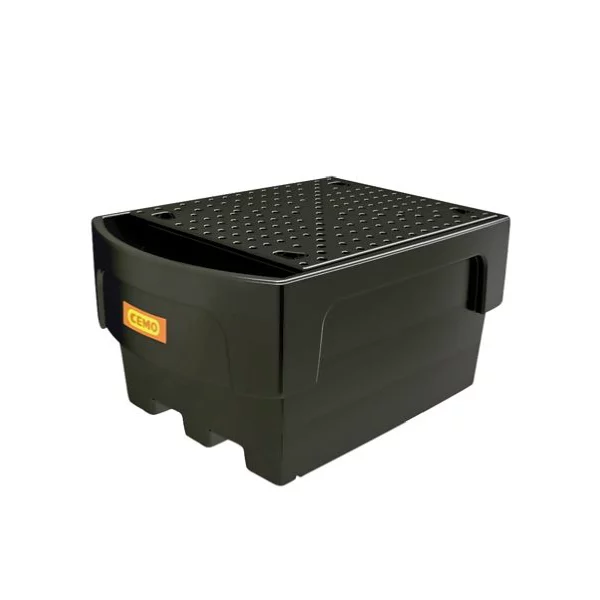 CONTAINER IBC 1100LT/1500 KG PE CU GRATAR PE 162X117X88 CM