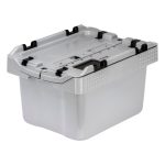 CUTIE COLECTARE BATERII UZATE HDPE 19L 400X300X240 MM