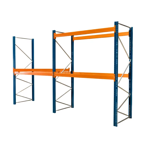 RAFT 2 MODULE INSERIATE H2800X1100X2200MM 1/2 NIV (7 TRAV) 500KG/PALET