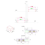 SISTEM LIFT+CONVEIOR AUTOMATIZAT PENTRU TRANSFER CUTII L600 MM - imagine 3