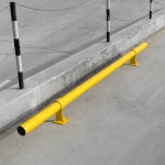 PROTECTIE METALICA UNIVERSALA L3000 MM DIN TEAVA 90MM GALBEN - imagine 4