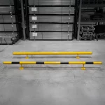 PROTECTIE METALICA UNIVERSALA L3000 MM DIN TEAVA 60MM GALBEN / NEGRU - imagine 7