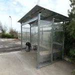 ADAPOST PENTRU FUMAT 3500 x 2200 H2400 MM + BANCUTE LEMN - imagine 2