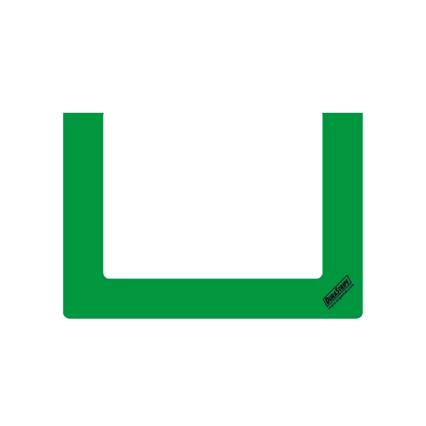 RAMA ADEZIVA PARDOSELI INDUSTRIALE 5CM VERDE A4 10 BUCATI