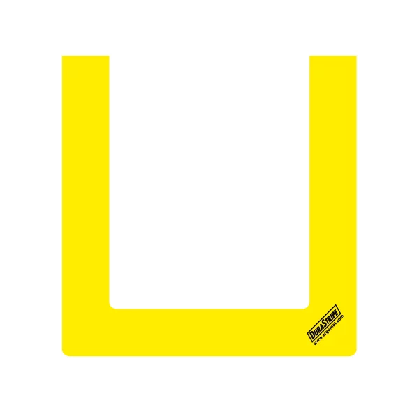 RAMA ADEZIVA PARDOSELI INDUSTRIALE 5CM GALBEN A5 15 BUCATI