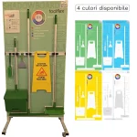 STATIE DE CURATENIE SHADOWBOARD TOOFLEX CU USTENTILE SI ROTI - imagine 2